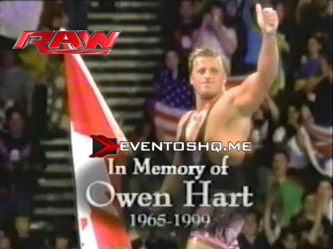 Repeticion WWF Raw Tributo Owen Hart Español Latino