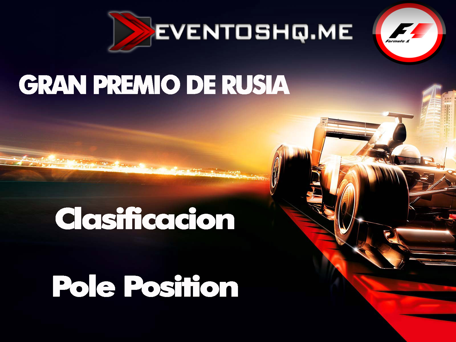 Repeticion Formula 1 GP Rusia Pole Position 2016 Español Latino