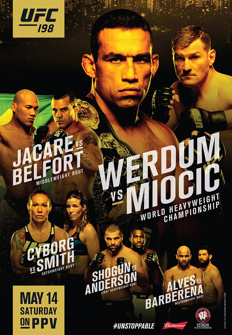 Watch Replay UFC 198 Werdum vs Miocic Prelims