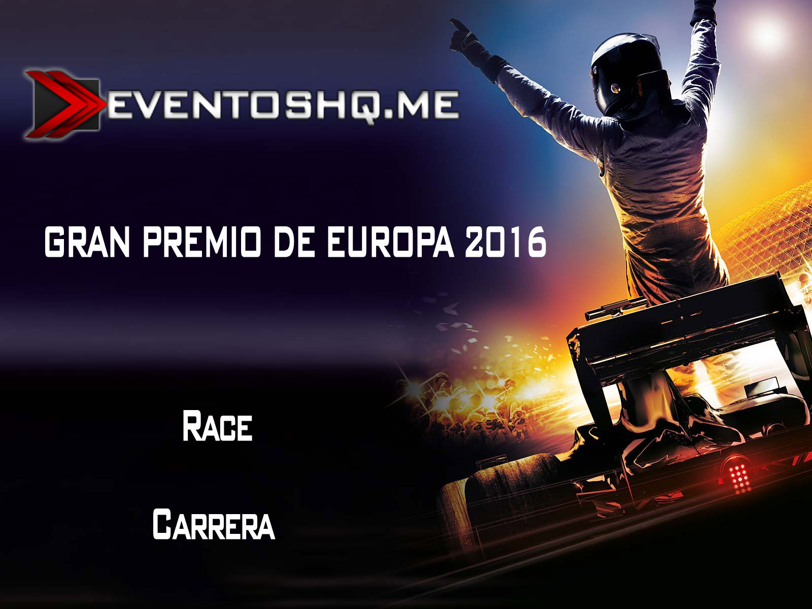 Repeticion Formula 1 GP Europa Carrera 2016 Español Latino